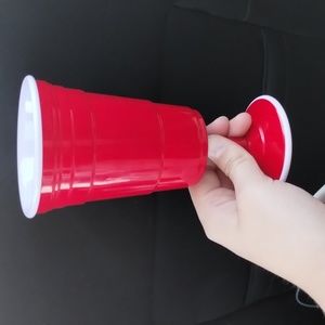 Red solo cup Wine glass